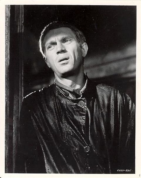 Eric (McQueen). 
Thoughtful pose in the rain.